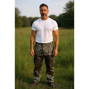 Vintage Winchester Camoflauge Pants Brush Guard Hunting Outdoor  Men's XL 40/42